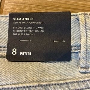 NWT dip-dyed cropped J. Jill jeans Size 8P